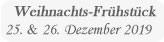Weihnachtsfrühstück